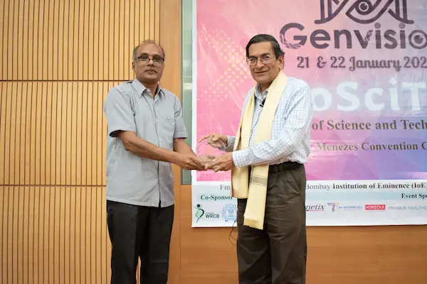 P.V. Balaji and P. Balaram at Genvision