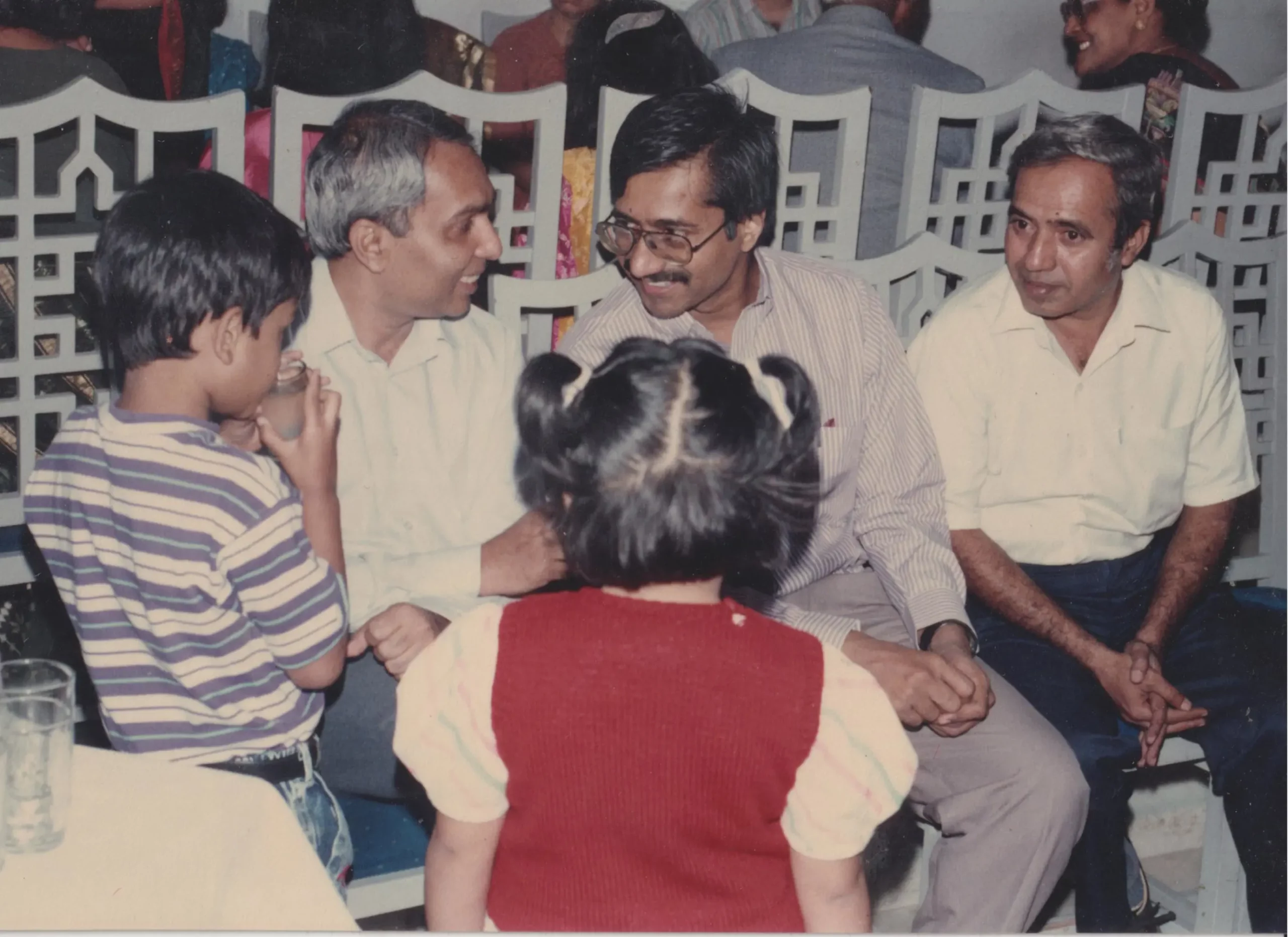 Rakesh Lal and Bhartendu Seth with C. Amarnath
