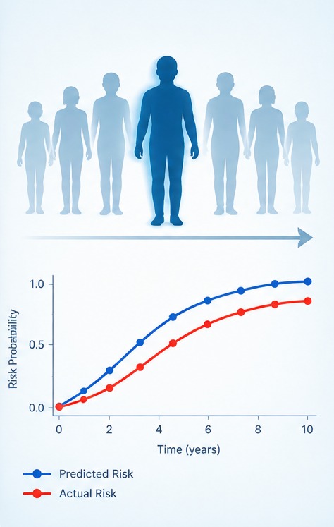 Longitudinal prediction of type 2 diabetes