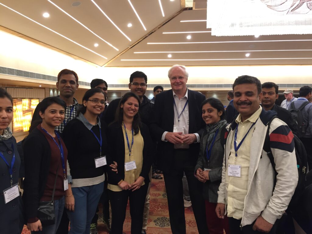 With Christopher M. Dobson, IISER Mohali